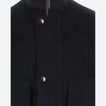 GIUBBOTTO IN MISTO CASHMERE CON COLLO ALTO GM004473 TE10068UB109 GIORGIO ARMANI 