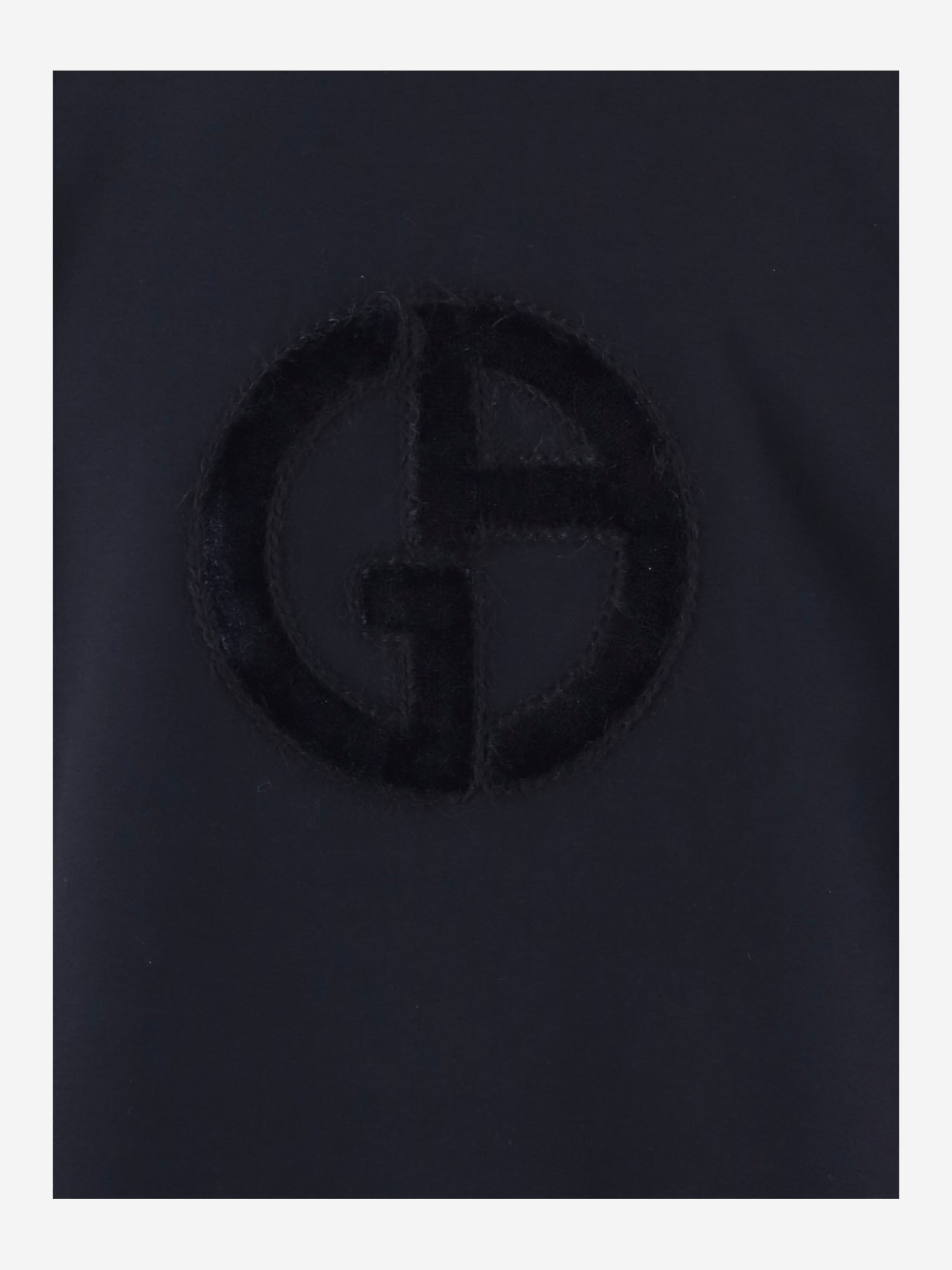 FELPA IN MISTO COTONE CON LOGO GM004636 TE19859U8139 GIORGIO ARMANI 