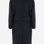 CAPPOTTO IN MISTO CASHMERE CON CINTURA E TASCA APPLICATA GM004685 TE10068UB109 GIORGIO ARMANI 