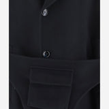 CAPPOTTO IN MISTO CASHMERE CON CINTURA E TASCA APPLICATA GM004685 TE10068UB109 GIORGIO ARMANI 