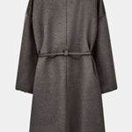 CAPPOTTO OVER IN LANA CON CINTURA E ORLO ARRICCIATO GW003442 TE21755U8099 GIORGIO ARMANI 