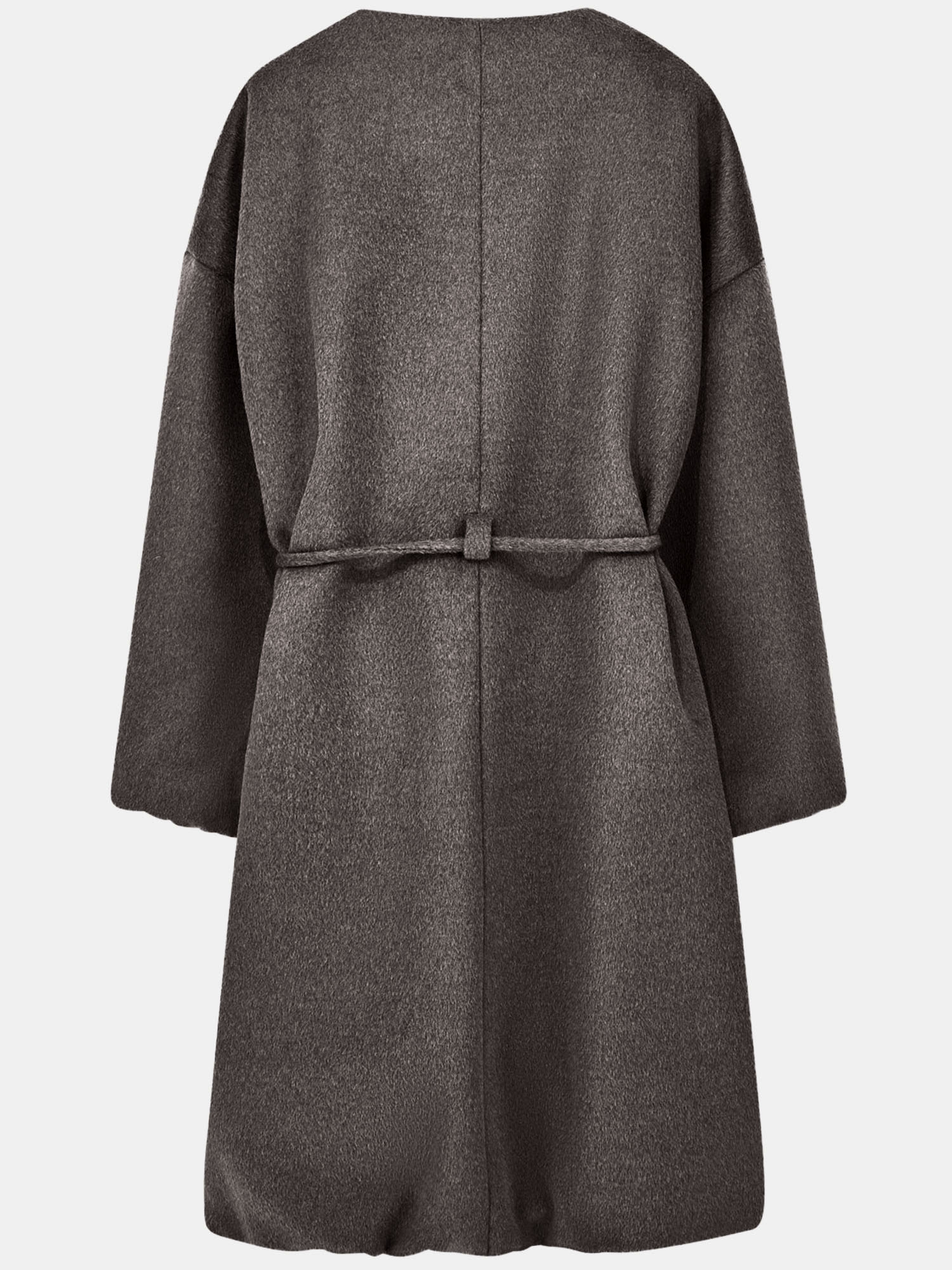 CAPPOTTO OVER IN LANA CON CINTURA E ORLO ARRICCIATO GW003442 TE21755U8099 GIORGIO ARMANI 