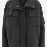 CAPPOTTO IN CASHMERE CON TASCHE MULTIPLE GW004014 TE10112U8131 GIORGIO ARMANI 