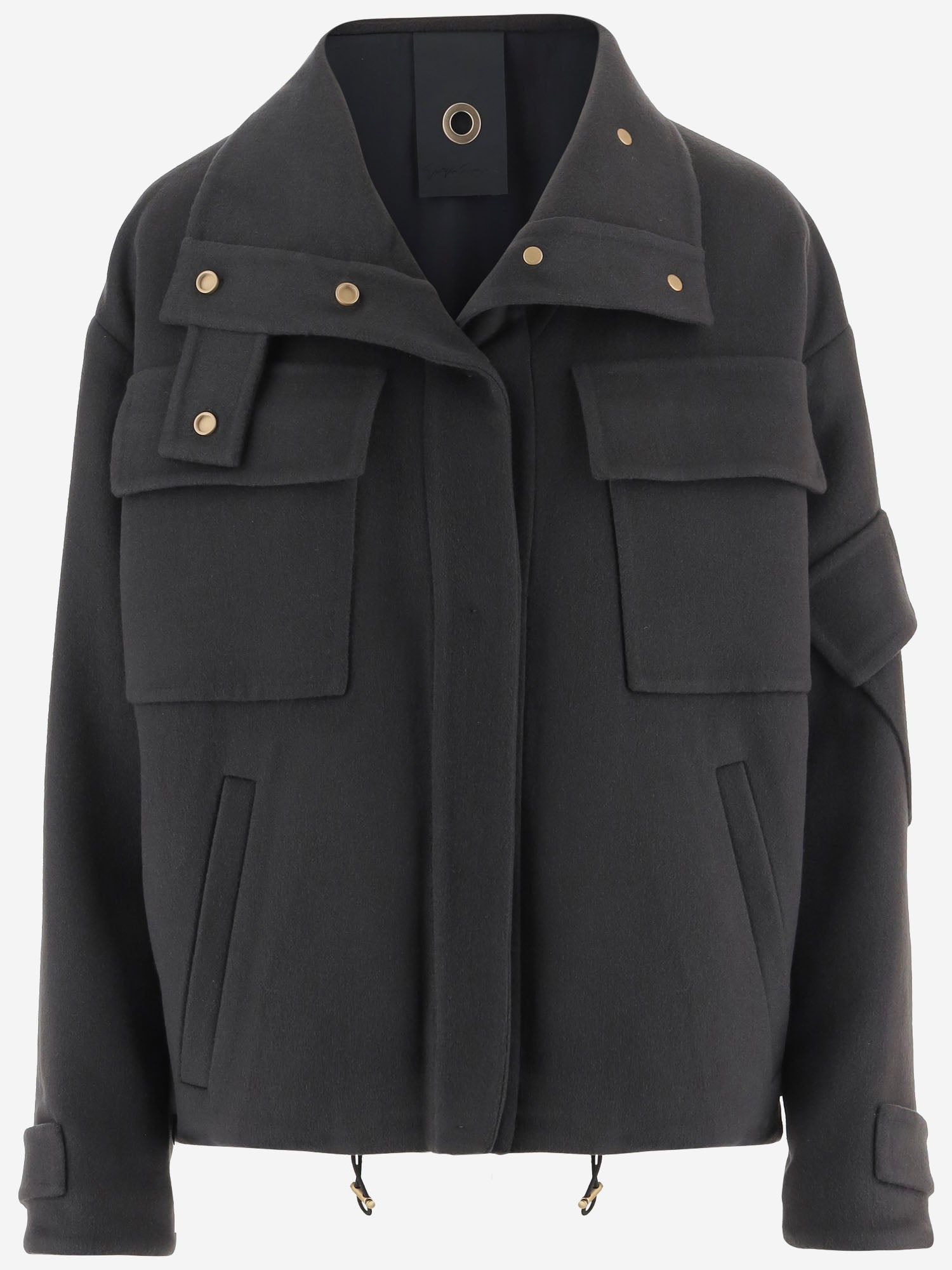 CAPPOTTO IN CASHMERE CON TASCHE MULTIPLE GW004014 TE10112U8131 GIORGIO ARMANI 