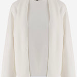 MAGLIA IN LANA CON COLLETTO DRAPPEGGIATO GW004263 AF27682U0003 GIORGIO ARMANI 