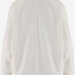 MAGLIA IN LANA CON COLLETTO DRAPPEGGIATO GW004263 AF27682U0003 GIORGIO ARMANI 