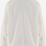 MAGLIA IN LANA CON COLLETTO DRAPPEGGIATO GW004263 AF27682U0003 GIORGIO ARMANI 