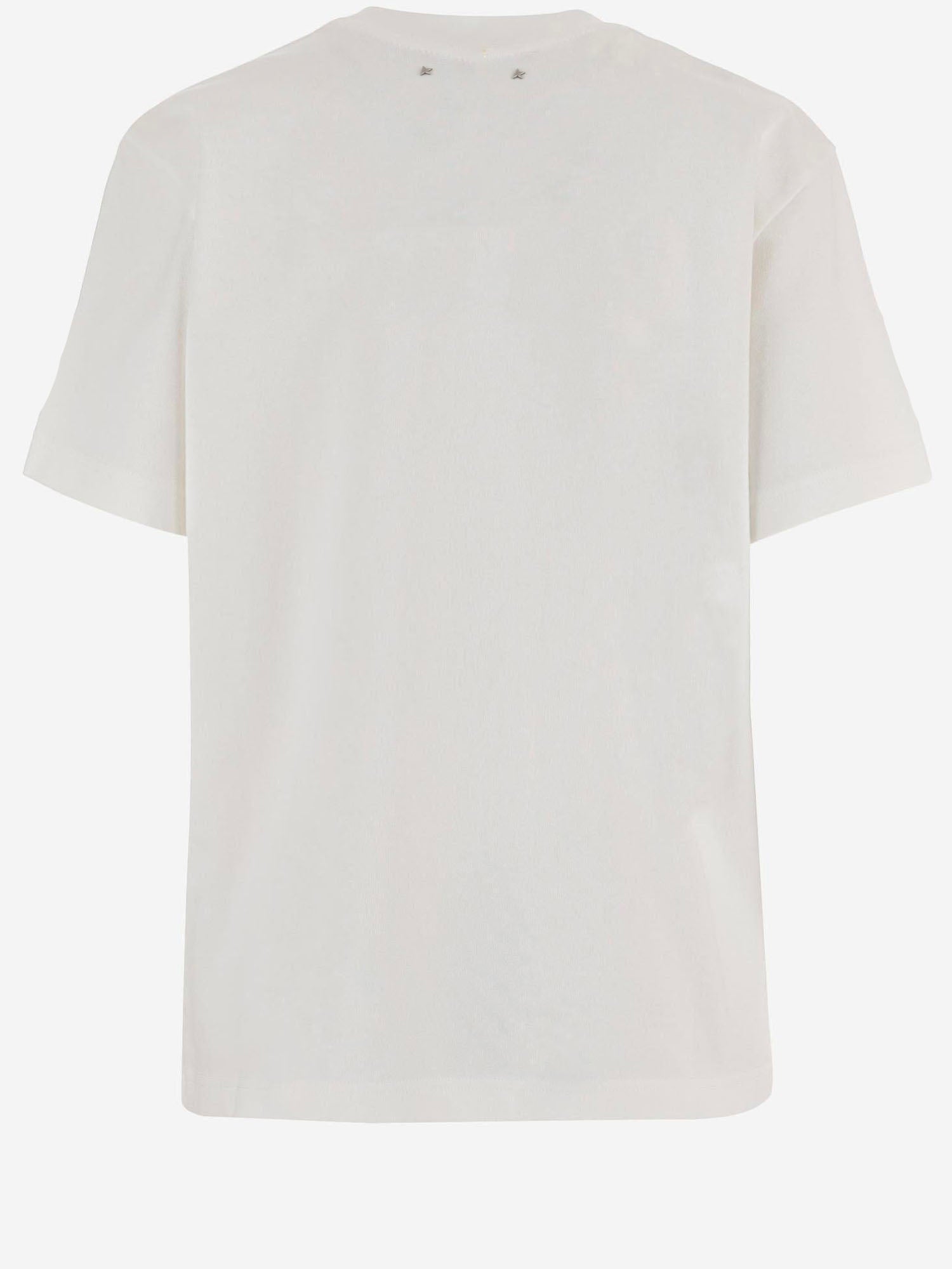 T-SHIRT IN COTONE GMP01220 P00063810363 GOLDEN GOOSE 