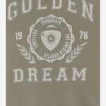 FELPA IN COTONE CON LOGO GMP01223 P00263436109 GOLDEN GOOSE 