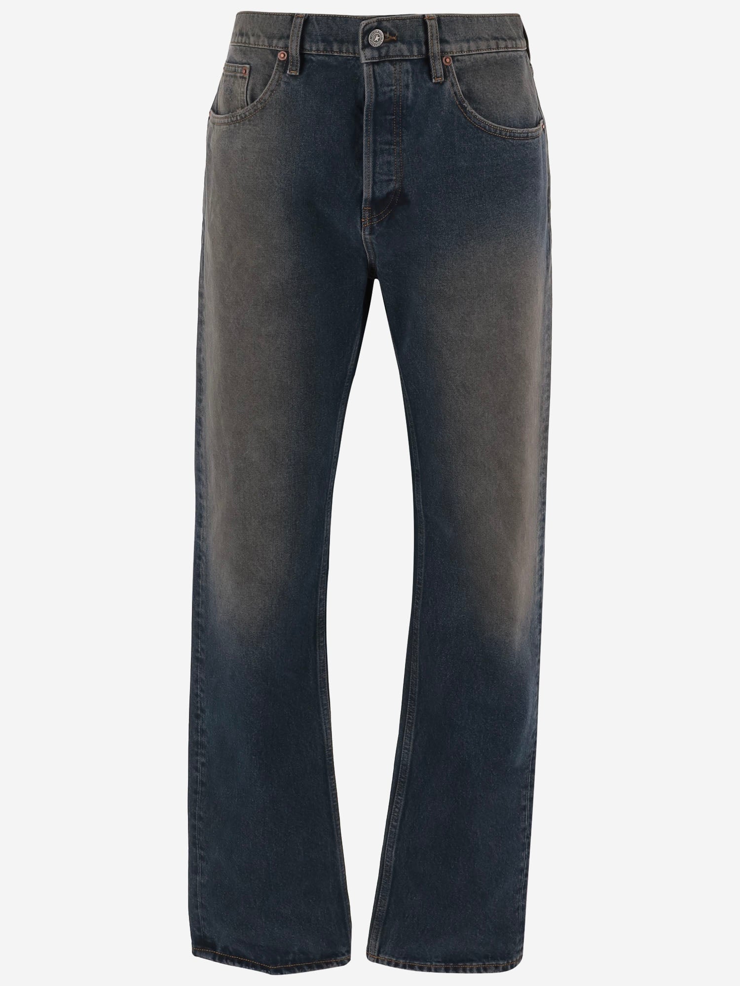 JEANS IN DENIM DI COTONE GMP02752 P00261550100 GOLDEN GOOSE 