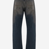 JEANS IN DENIM DI COTONE GMP02752 P00261550100 GOLDEN GOOSE 