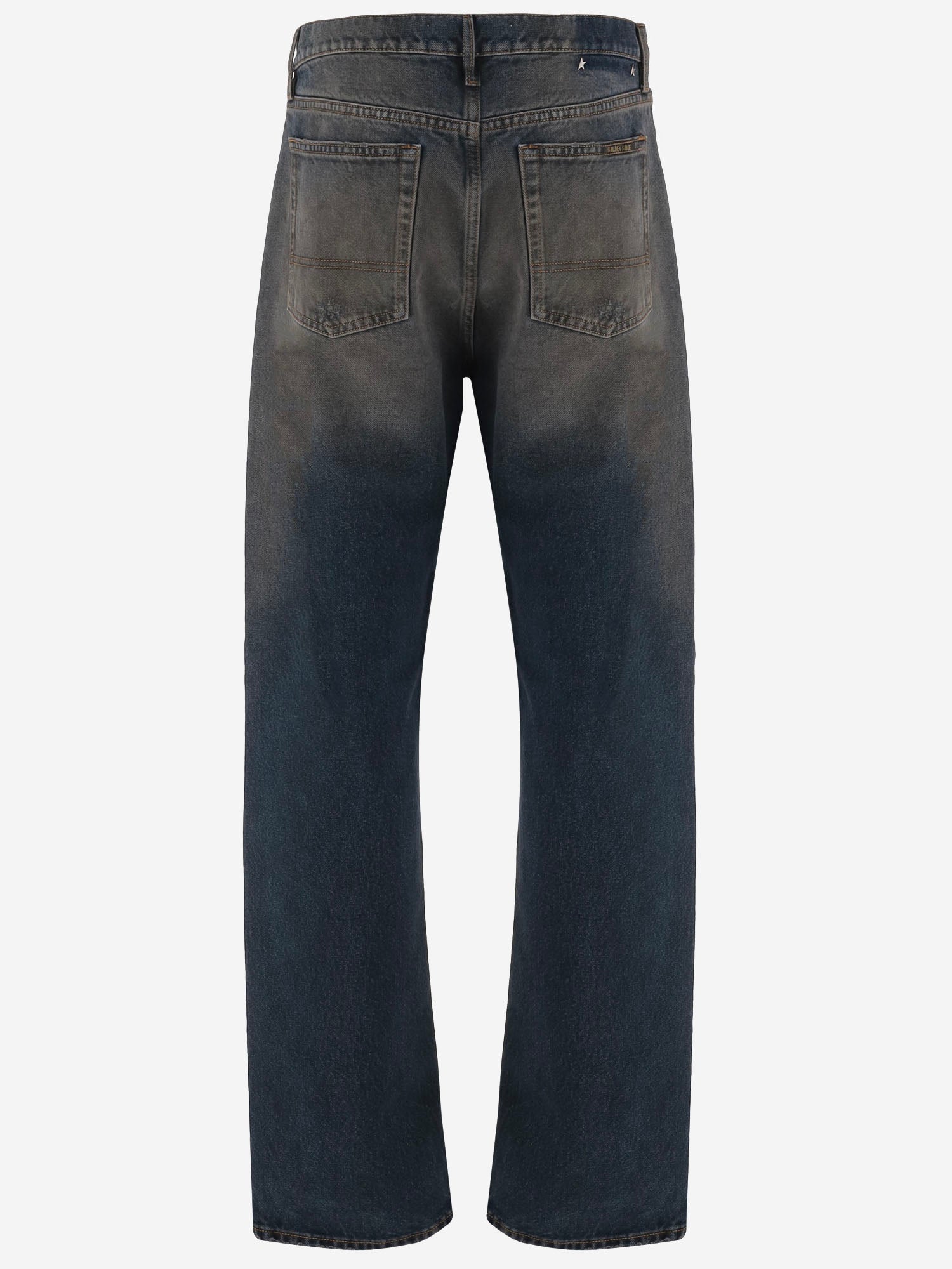 JEANS IN DENIM DI COTONE GMP02752 P00261550100 GOLDEN GOOSE 