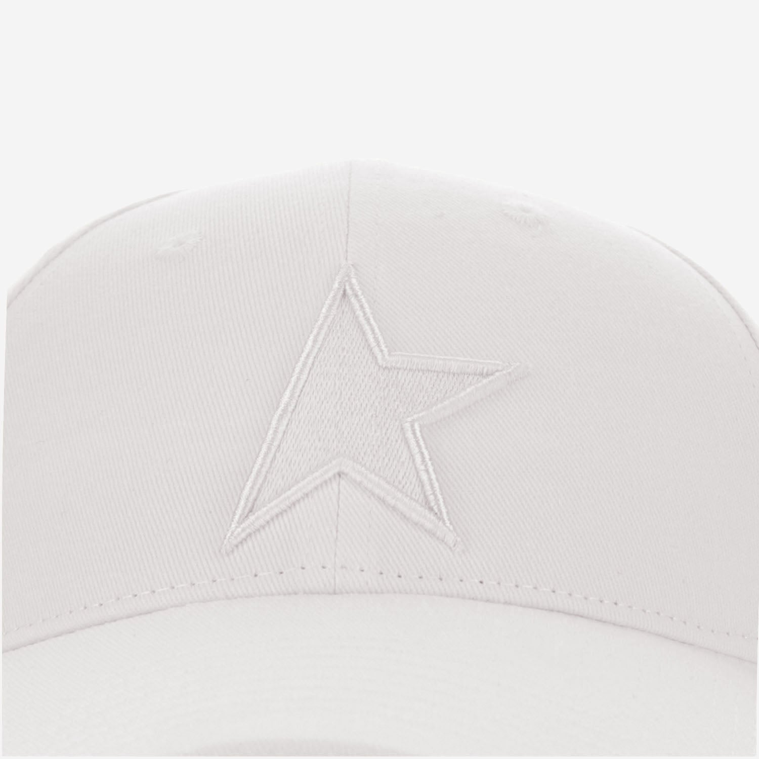 CAPPELLO DA BASEBALL IN COTONE CON LOGO GUP01038 P00059720103 GOLDEN GOOSE 