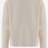 FELPA IN COTONE CON LOGO GUP01872 P00157911560 GOLDEN GOOSE 