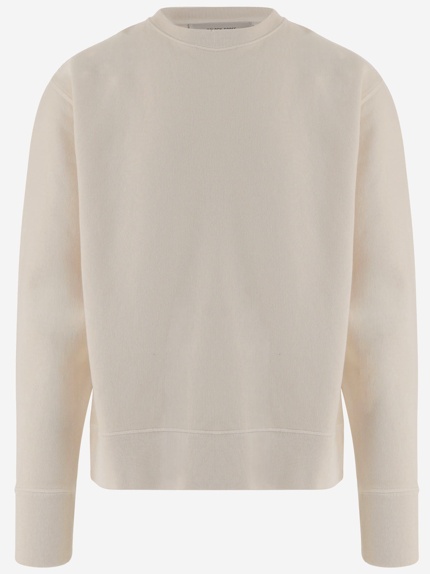FELPA IN COTONE CON LOGO GUP01872 P00157911560 GOLDEN GOOSE 