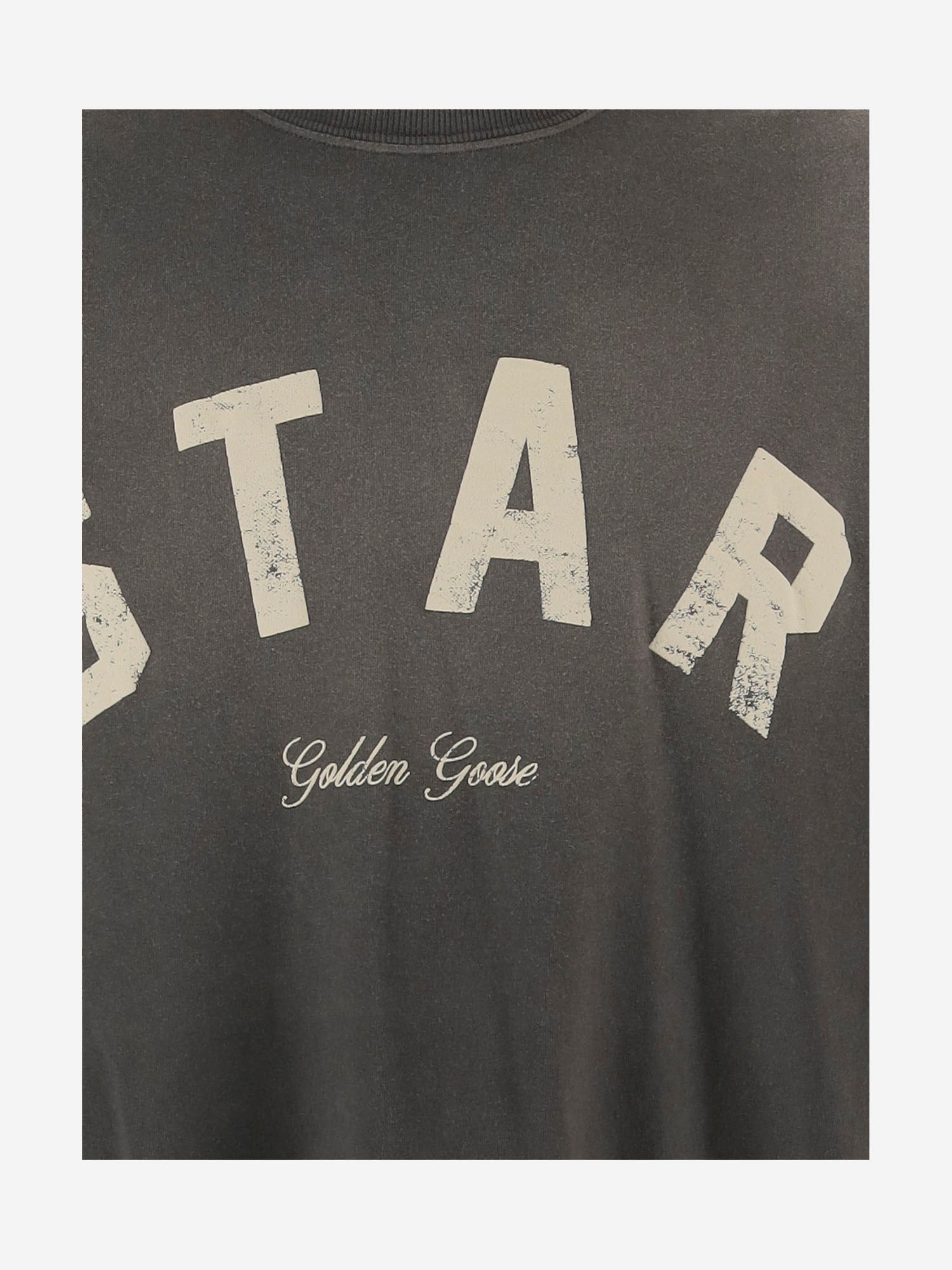 T-shirt in cotone con logo GUP01873 P00241960666 GOLDEN GOOSE 
