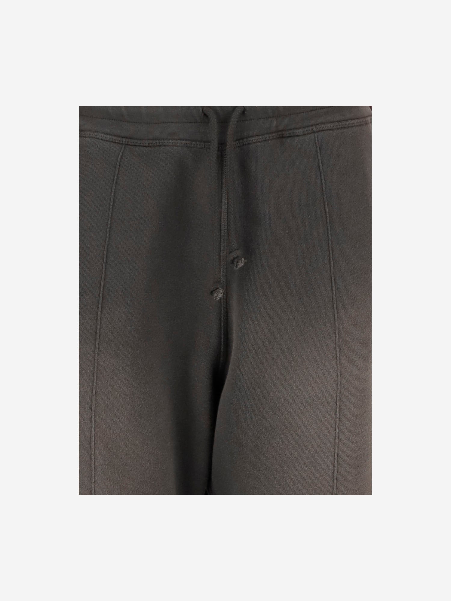 PANTALONI IN COTONE CON LOGO GUP02714 P00251760666 GOLDEN GOOSE 