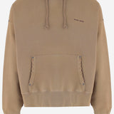 FELPA IN COTONE CON CAPPUCCIO GUP02763 P00263616107 GOLDEN GOOSE 