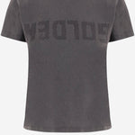 T-SHIRT IN COTONE CON LOGO GWP01221 P00067160318 GOLDEN GOOSE 