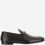 MOCASSINI JORDAAN IN PELLE 406994 BLM001000 GUCCI 