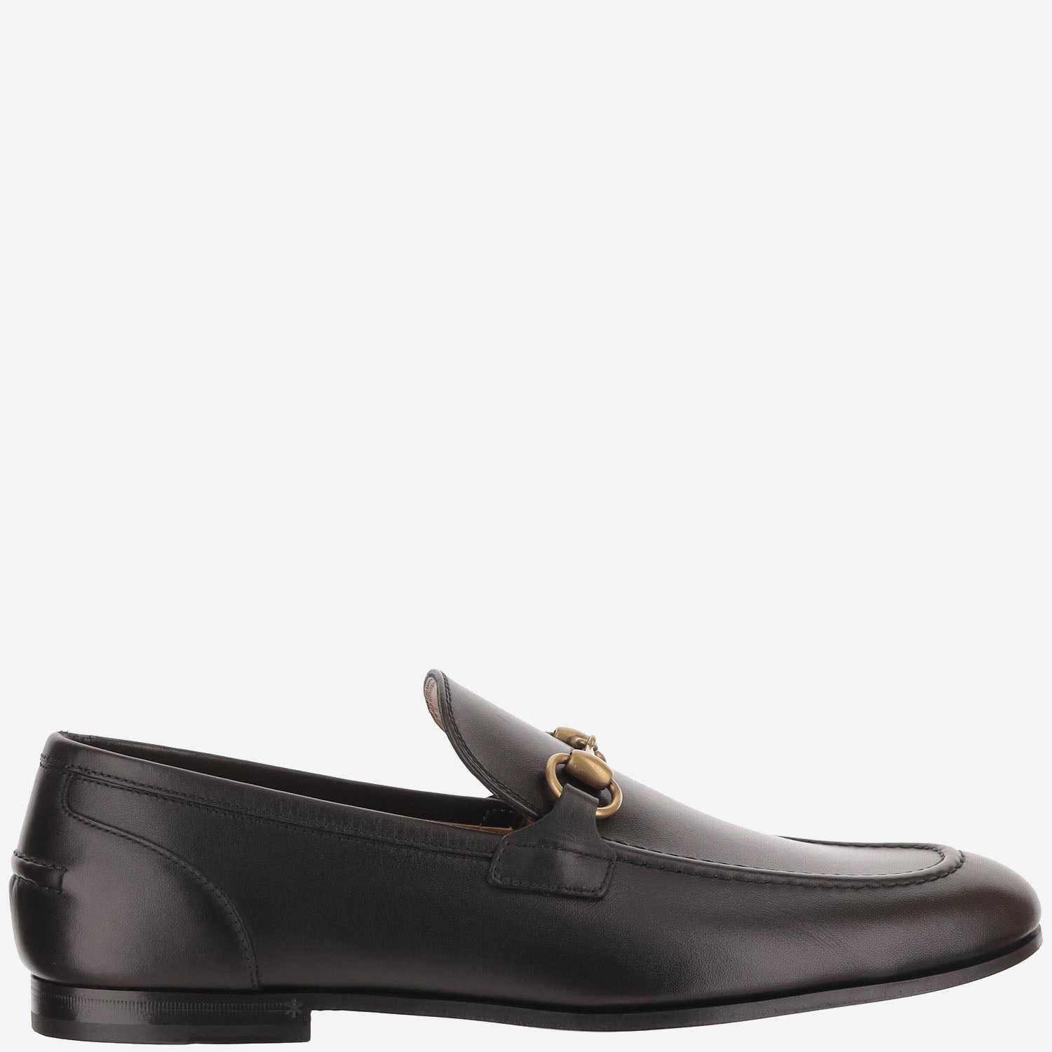 MOCASSINI JORDAAN IN PELLE 406994 BLM001000 GUCCI 