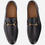 MOCASSINI JORDAAN IN PELLE 406994 BLM001000 GUCCI 
