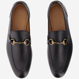 MOCASSINI JORDAAN IN PELLE 406994 BLM001000 GUCCI 