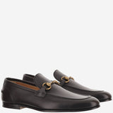 MOCASSINI JORDAAN IN PELLE 406994 BLM001000 GUCCI 