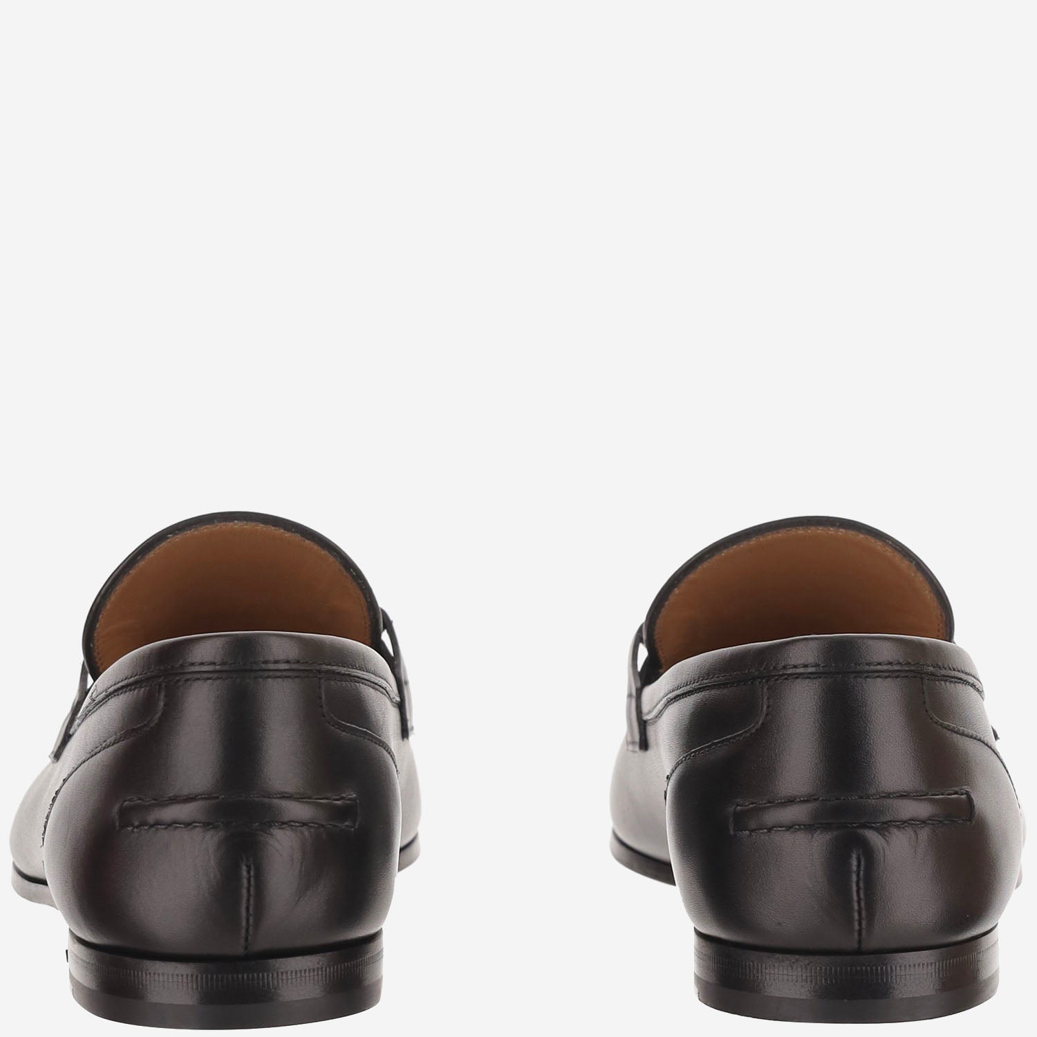 MOCASSINI JORDAAN IN PELLE 406994 BLM001000 GUCCI 
