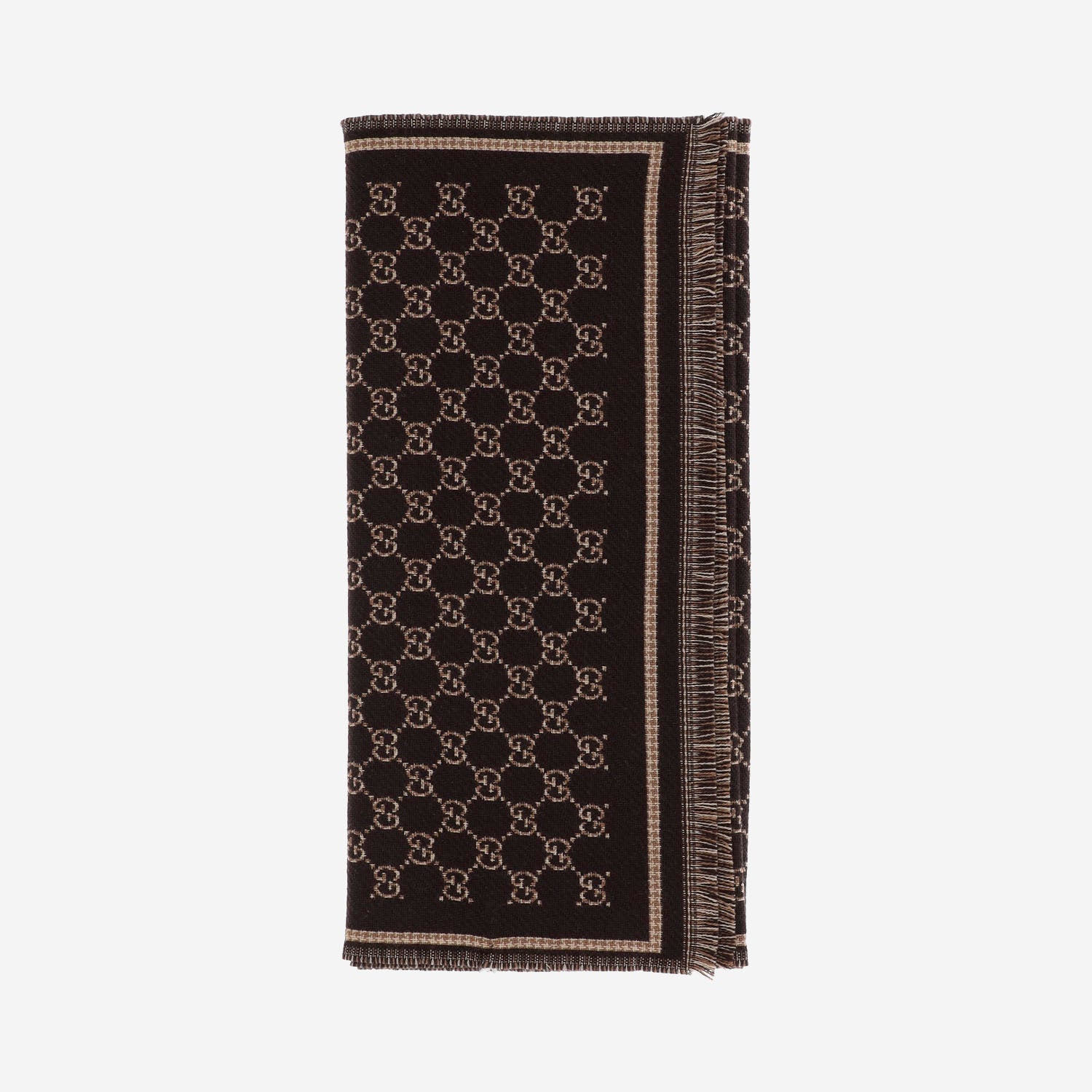 SCIARPA IN LANA CON MOTIVO GG 836264 4G3862079 GUCCI 