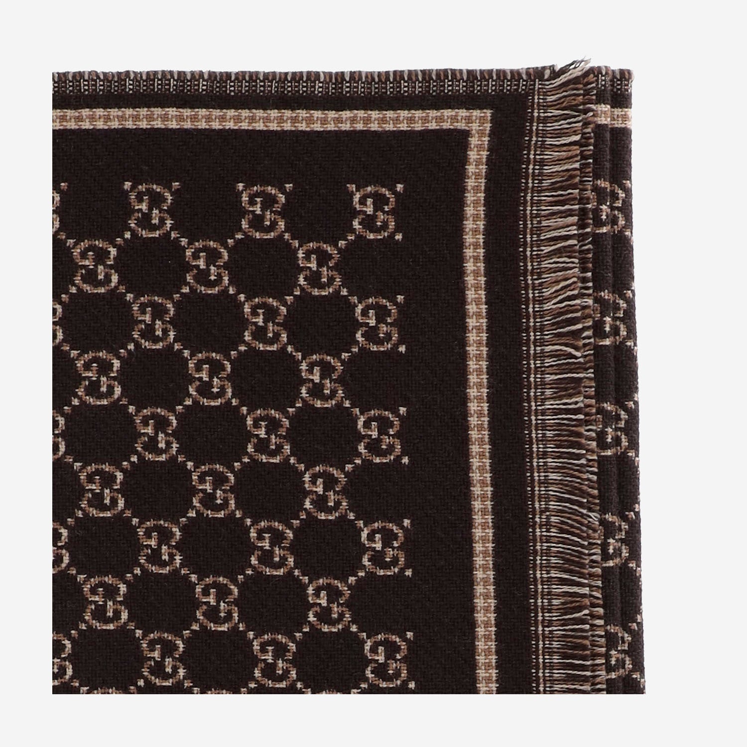 SCIARPA IN LANA CON MOTIVO GG 836264 4G3862079 GUCCI 