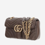 BORSA A SPALLA GG MARMONT MATELASSÉ 837280 AAGUE2818 GUCCI 