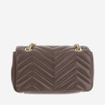 BORSA A SPALLA GG MARMONT MATELASSÉ 837280 AAGUE2818 GUCCI 