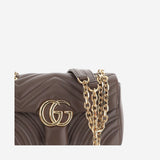 BORSA A SPALLA GG MARMONT MATELASSÉ 837280 AAGUE2818 GUCCI 