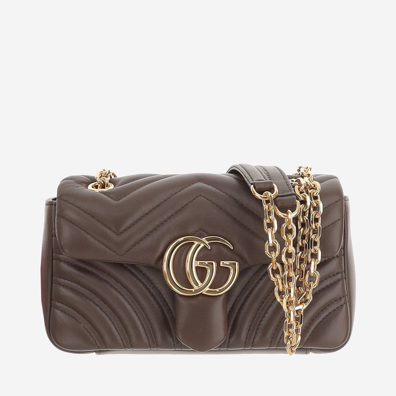 BORSA A SPALLA GG MARMONT MATELASSÉ 837280 AAGUE2818 GUCCI 
