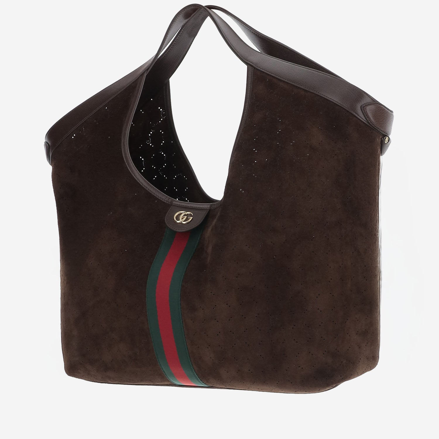 BORSA SHOPPING GRANDE IN PELLE SCAMOSCIATA 853971 AAHBL2147 GUCCI 