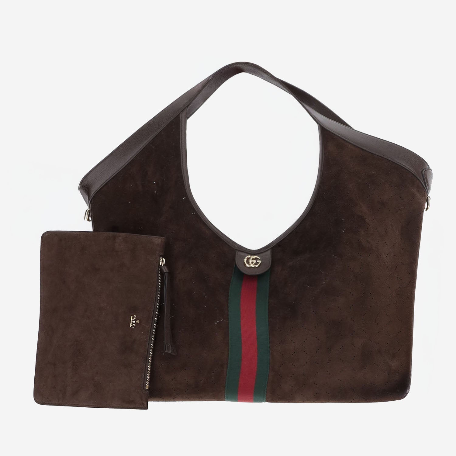 BORSA SHOPPING GRANDE IN PELLE SCAMOSCIATA 853971 AAHBL2147 GUCCI 