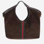 BORSA SHOPPING GRANDE IN PELLE SCAMOSCIATA 853971 AAHBL2147 GUCCI 