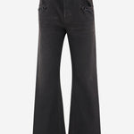 PANTALONI IN DENIM DI COTONECON MORSETTO 860844 XDDHM2028 GUCCI 