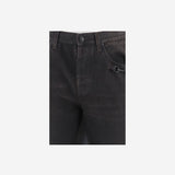 PANTALONI IN DENIM DI COTONECON MORSETTO 860844 XDDHM2028 GUCCI 