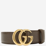 CINTURA GG MARMONT IN PELLE MARTELLATA 863293 AAGR42818 GUCCI 