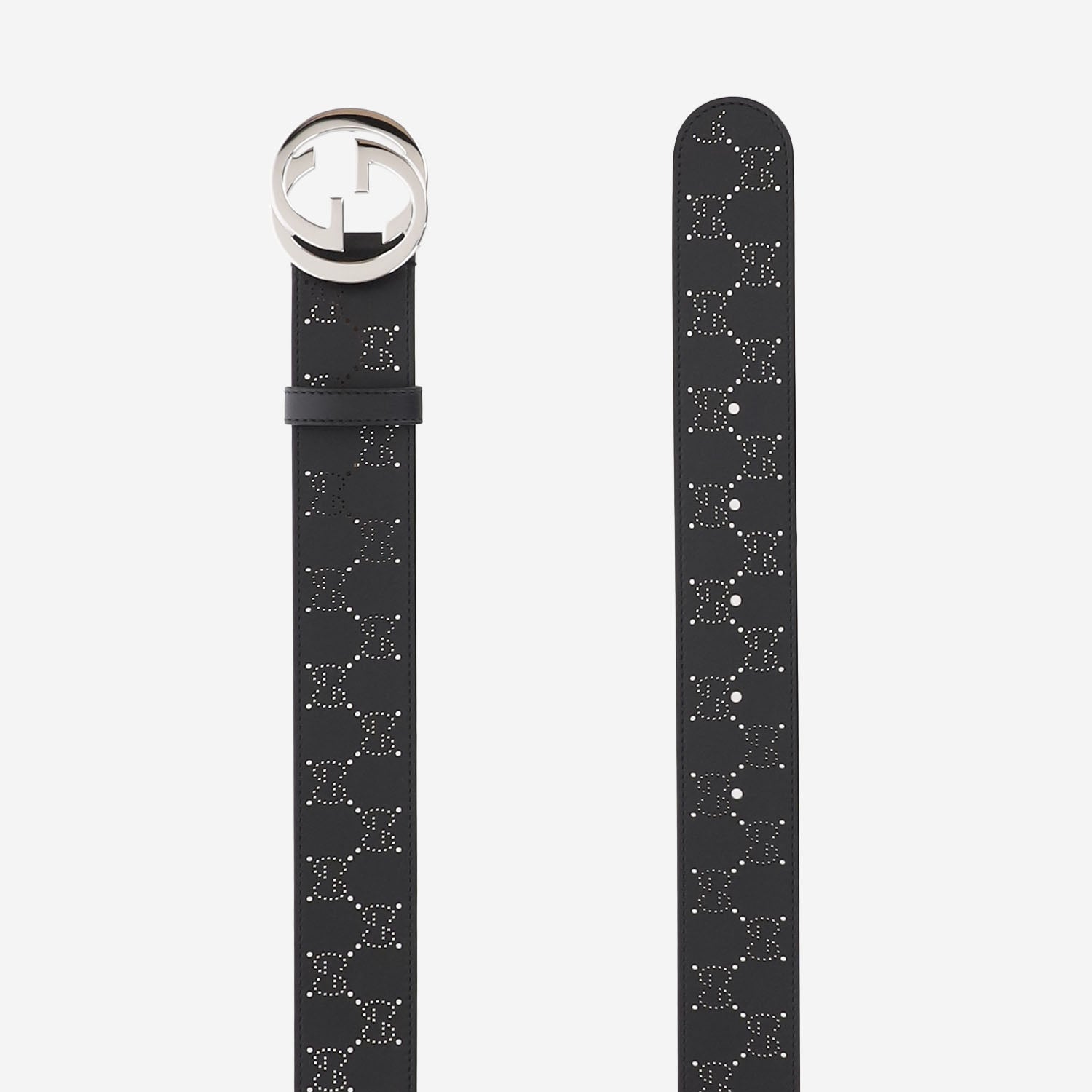 CINTURA IN PELLE CON LOGO 863302 AAG2G1000 GUCCI 