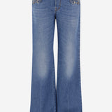 JEANS IN COTONE CON MORSETTO 864707 XDDJO4011 GUCCI 