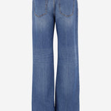 JEANS IN COTONE CON MORSETTO 864707 XDDJO4011 GUCCI 