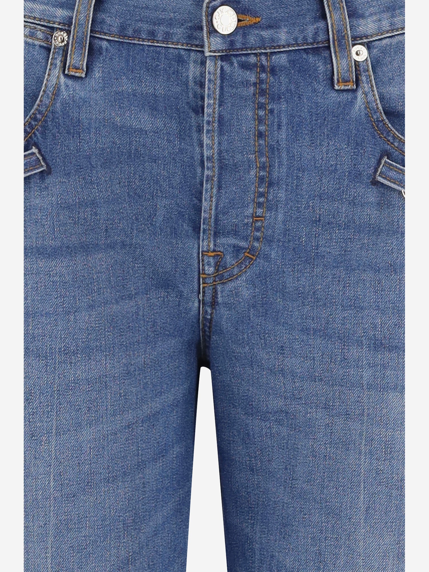 JEANS IN COTONE CON MORSETTO 864707 XDDJO4011 GUCCI 