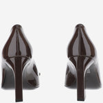 Décolleté in pelle con morsetto 865410 BNC002714 GUCCI 
