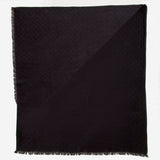 Sciarpa in jacquard di lana e seta GG 870543 4GAK31066 GUCCI 