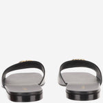 SANDALI SLIDER IN PELLE CON LOGO 870700 BKO001000 GUCCI 