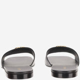 SANDALI SLIDER IN PELLE CON LOGO 870700 BKO001000 GUCCI 