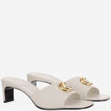 SANDALI SLIDER IN PELLE CON LOGO 871480 BKO009214 GUCCI 